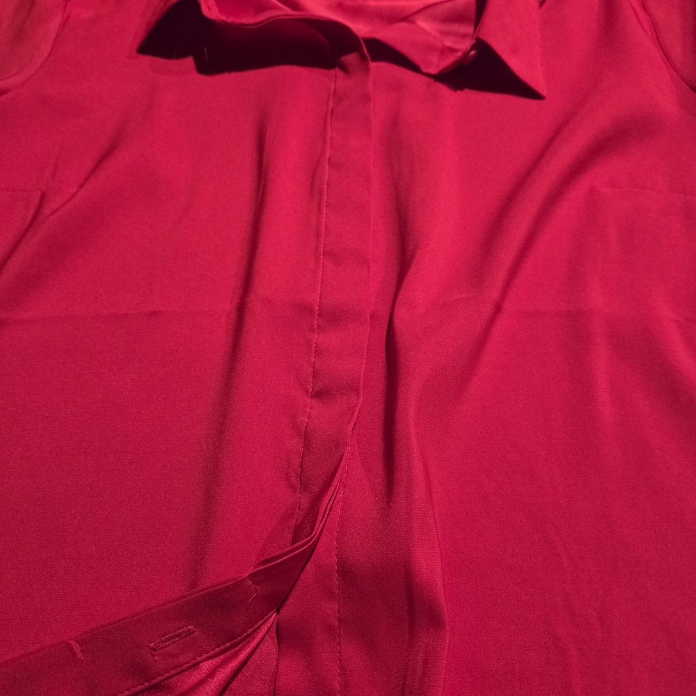 Express Red Women's Top - Picture 2 of 5